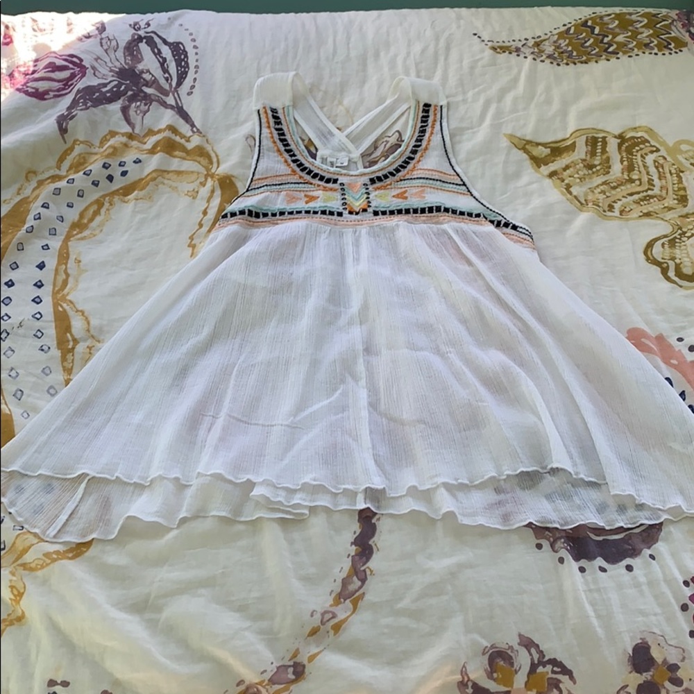 RipCurl Flowy Embroidered Tank
